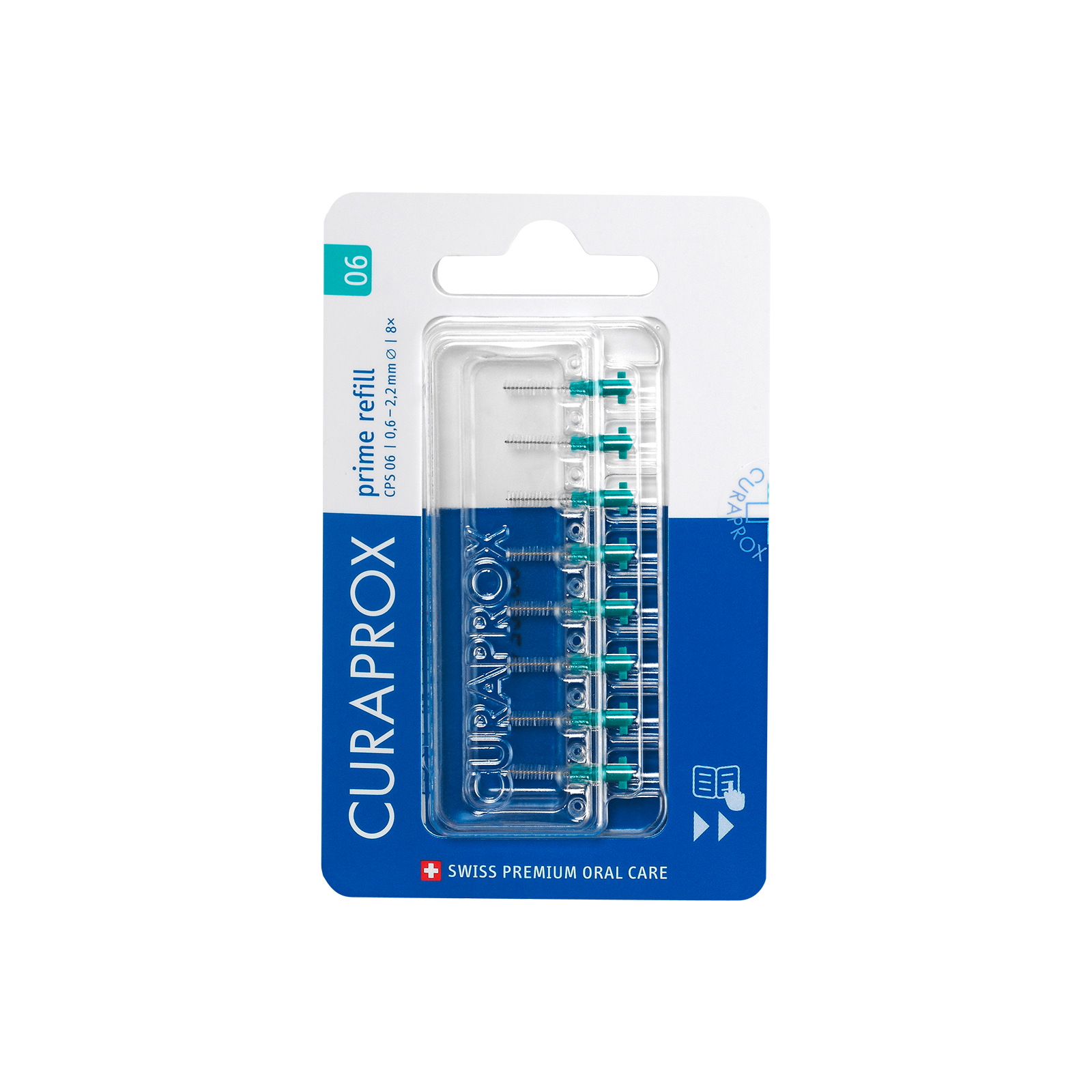 CPS 06 Prime refill. blue. 8pcs