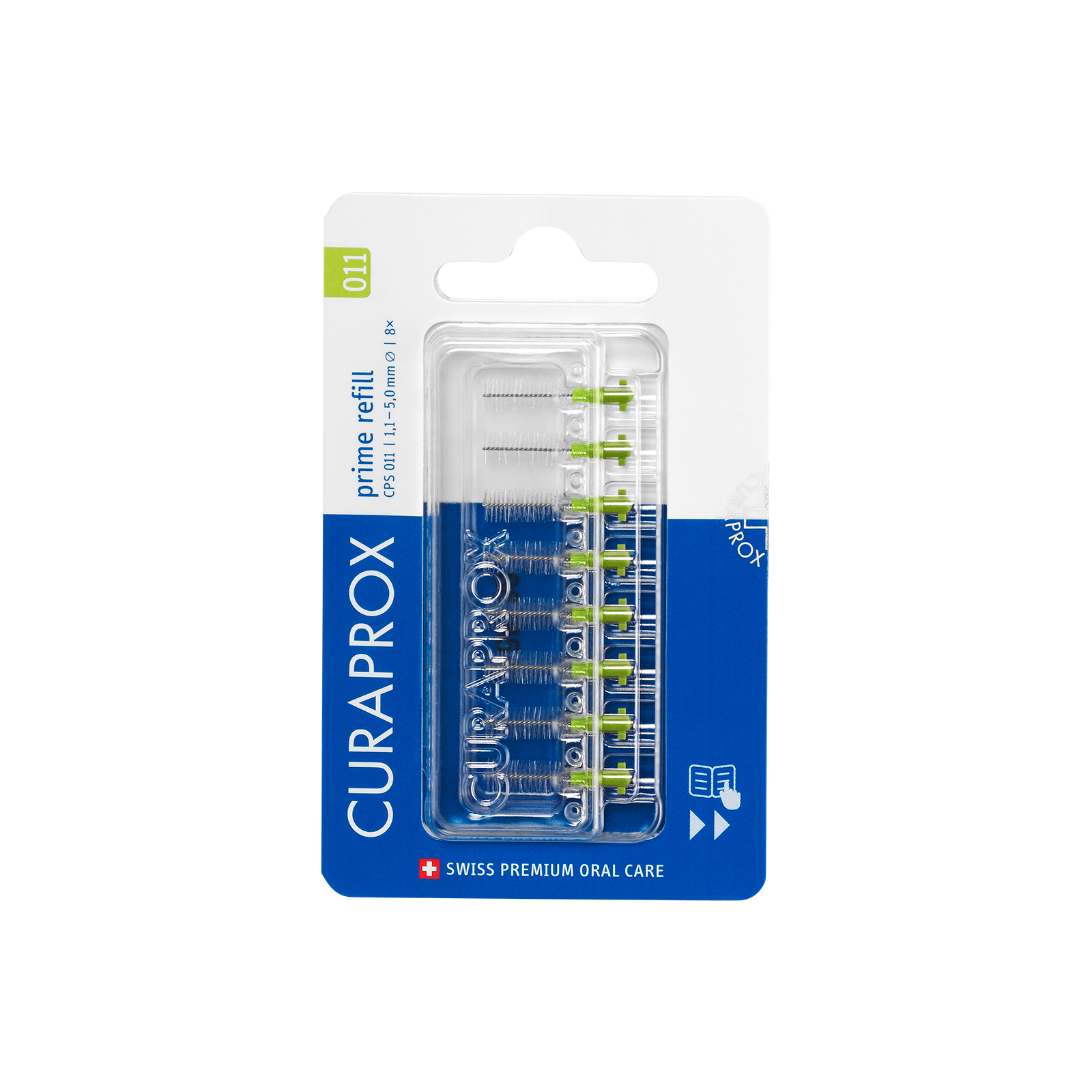 CPS 011 Prime refill. green. 8pcs