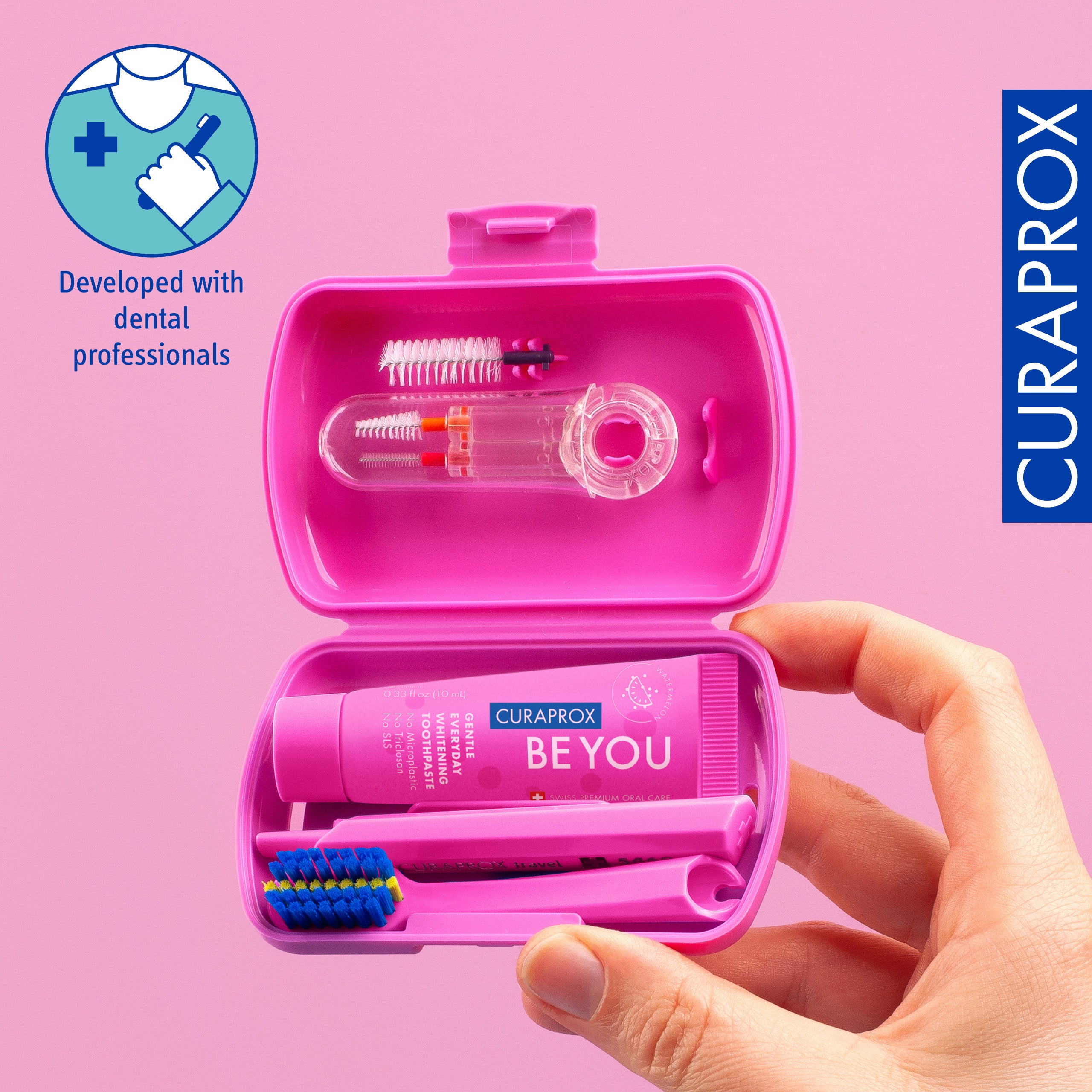 Ortho Travel Set. Pink - Image 5
